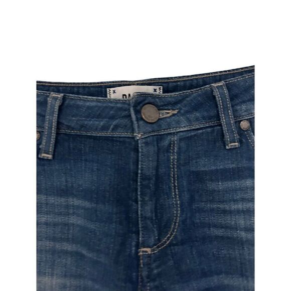 Paige Jimmy Jimmy Short Size 26 Stretch Medium Wash Cuffed - Picture 5 of 12